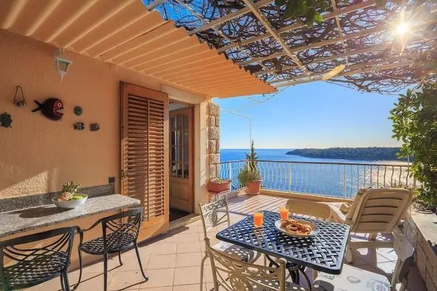 Apart Daire, Teras, Deniz Manzaralı (2 Bedrooms)