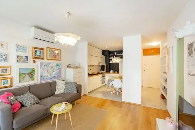 City Apart Daire, Balkon (2 Bedrooms)