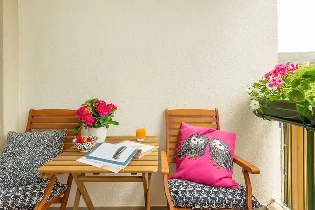 City Apart Daire, Balkon (2 Bedrooms)