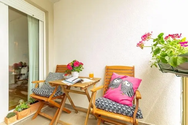 City Apart Daire, Balkon (2 Bedrooms)