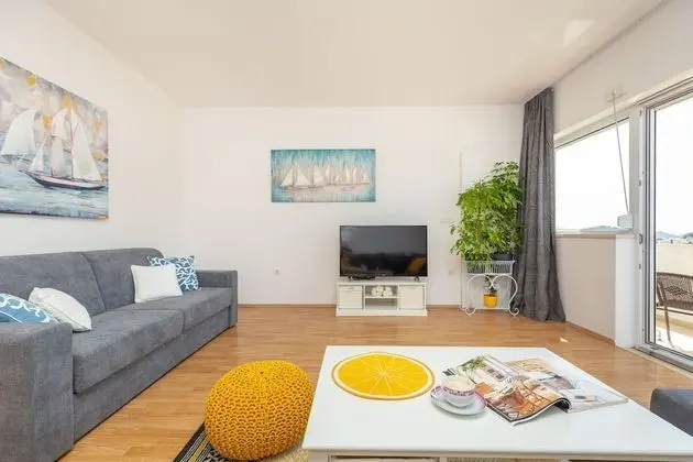 City Apart Daire, Balkon, Deniz Manzaralı (2 Bedrooms)