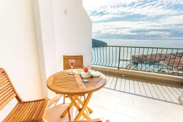 Panoramic Apart Daire, Balkon, Deniz Manzaralı (2 Bedrooms)
