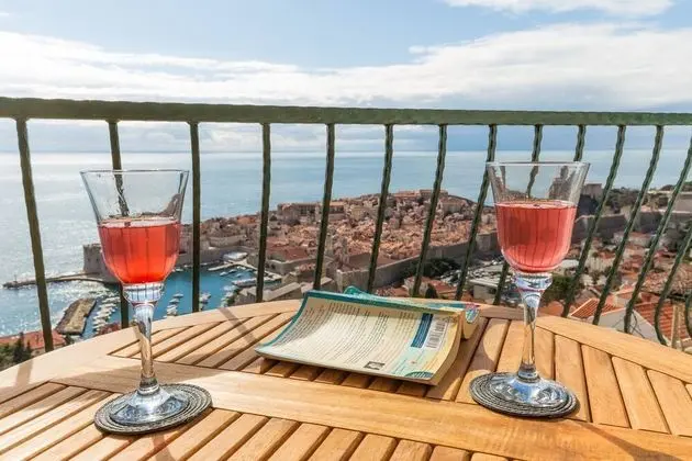 Panoramic Apart Daire, Balkon, Deniz Manzaralı (2 Bedrooms)