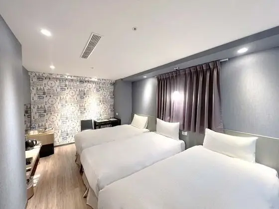 Deluxe Üç Kişilik Oda, 3 Tek Kişilik Yatak
