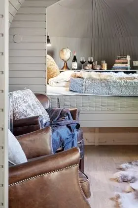 Deluxe Dağ Evi, 1 Büyük (Queen) Boy Yatak, Sauna, Göl Manzaralı