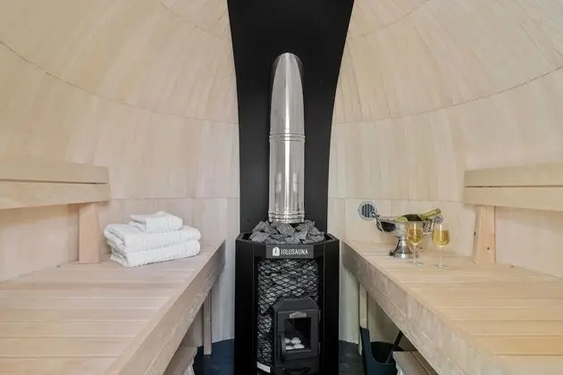 Deluxe Dağ Evi, 1 Büyük (Queen) Boy Yatak, Sauna, Göl Manzaralı