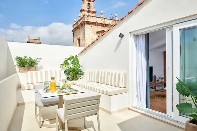 Çatı Katı Süiti (Penthouse), Teras