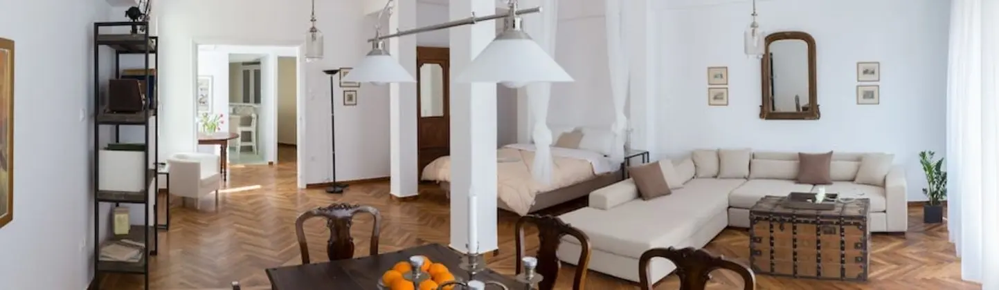 Odyssey, 120m2 Apartment-Balcony with Acropolis view & sauna