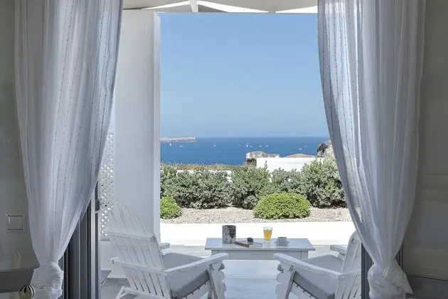 Villa, 3 Yatak Odası, Kişiye Özel Havuzlu, Deniz Manzaralı (Caldera)
