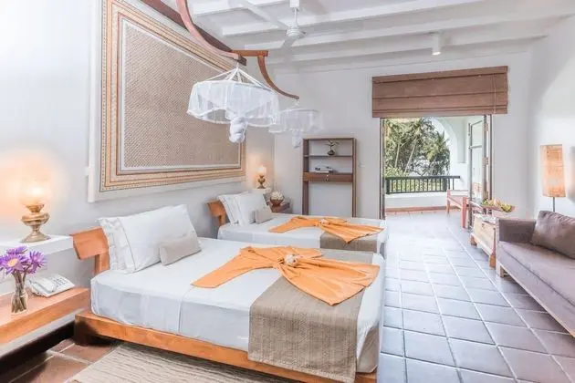 Deluxe Tek Büyük veya İki Ayrı Yataklı Oda, 1 Yatak Odası, Havuz Manzaralı