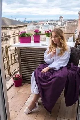 Standard Tek Büyük Yataklı Oda, Balkon