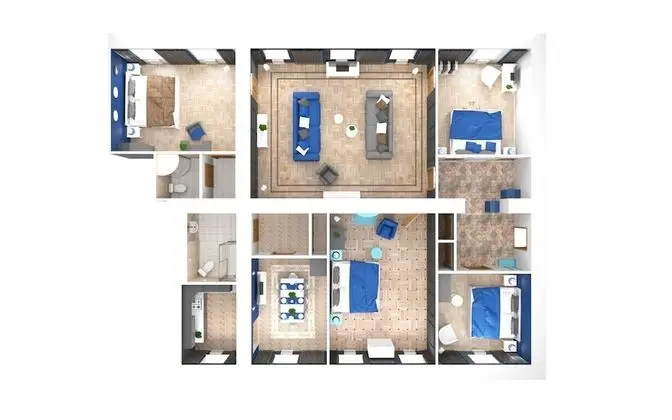 Signature Apart Daire, 4 Yatak Odası