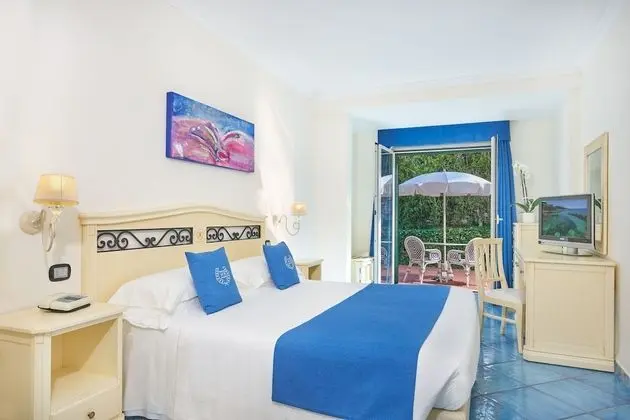 Tek Büyük veya İki Ayrı Yataklı Oda, Balkon, Bahçe Manzaralı