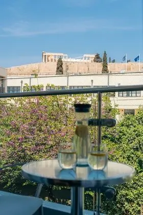 Superior Tek Büyük veya İki Ayrı Yataklı Oda (Acropolis View)