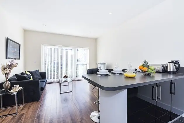 Executive Apart Daire, 2 Yatak Odası, 2 Banyolu, Bahçe Manzaralı