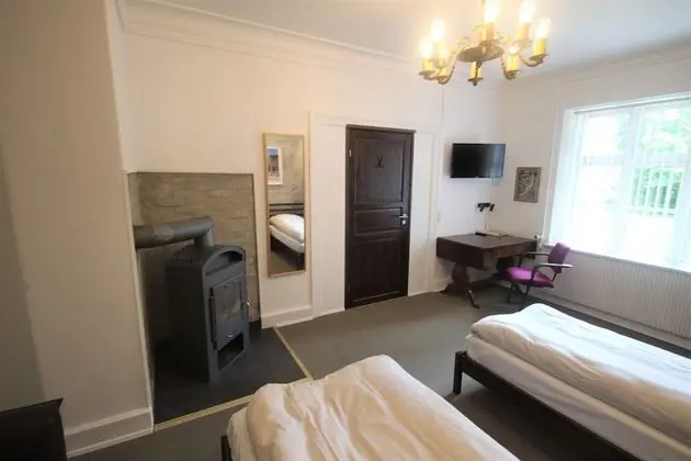 Standard Tek Büyük Yataklı Oda, 2 Tek Kişilik Yatak, Ortak Banyo, Bahçe Manzaralı