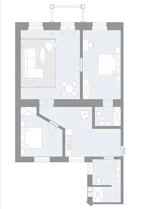 Deluxe Apart Daire (No. 18A, incl. cleaning fee 50 EUR)
