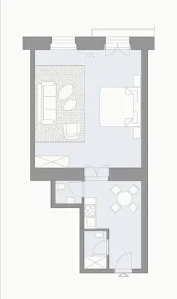 Superior Apart Daire (Nr. 18B, incl. cleaning fee 48 EUR)