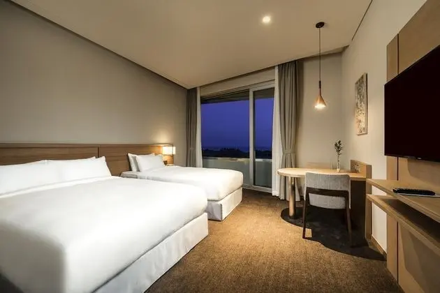 Deluxe İki Ayrı Yataklı Oda, Bahçe Manzaralı