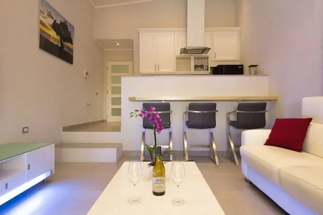 Design Apart Daire, 1 Yatak Odası, Kısmi Deniz Manzarası, Havuz Kenarı