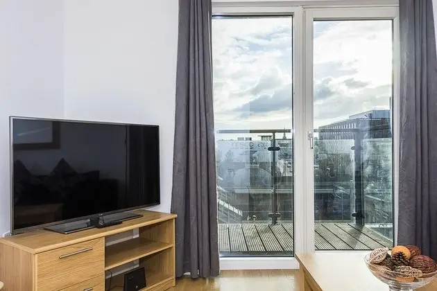 City Apart Daire, 1 En Büyük (King) Boy Yatak, Sigara İçilmez, Şehir Manzaralı