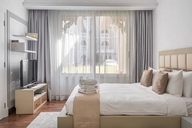 Luxury Apart Daire, 1 En Büyük (King) Boy Yatak ve Çekyat, Sigara İçilmez