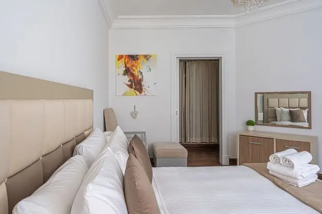 Luxury Apart Daire, 1 En Büyük (King) Boy Yatak ve Çekyat, Sigara İçilmez