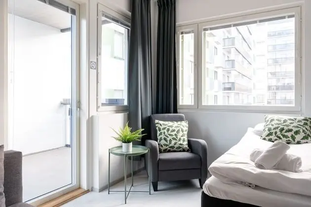 Standard Apart Daire, 1 Yatak Odası, Balkon