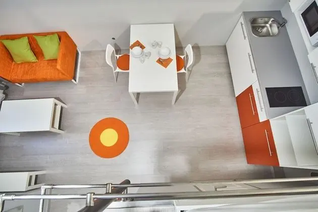 Design Apart Daire, 1 Büyük (Queen) Boy Yatak, Sigara İçilmez