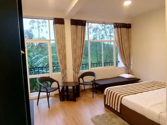 Deluxe Üç Kişilik Oda, Birden Çok Yatak, Dağ Manzaralı