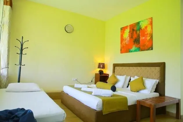 Deluxe Üç Kişilik Oda, Birden Çok Yatak, Dağ Manzaralı