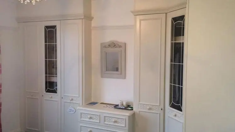 Deluxe Tek Büyük Yataklı Oda, Deniz Manzaralı (Shower and Bath)