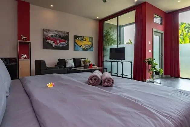 Deluxe Stüdyo Süit, 1 Yatak Odası, Havuz Kullanımı, Havuz Manzaralı