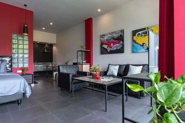 Deluxe Stüdyo Süit, 1 Yatak Odası, Havuz Kullanımı, Havuz Manzaralı
