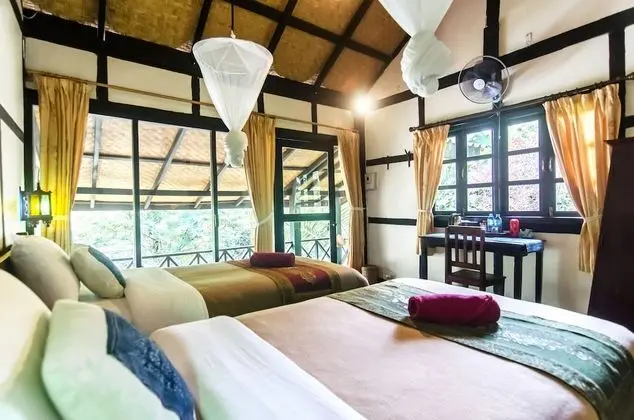Bungalov, Bahçe Manzaralı (Twin)