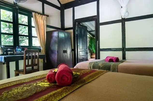 Bungalov, Bahçe Manzaralı (Twin)