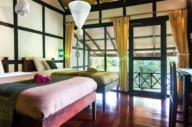 Bungalov, Bahçe Manzaralı (Twin)