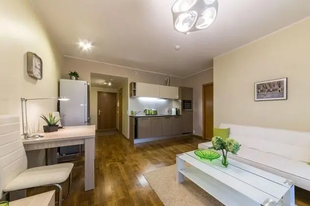 Apart Daire, 1 Yatak Odası, Teras (Narva street 5)