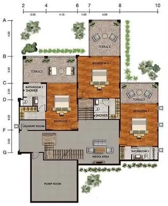 Villa, 4 Yatak Odası, Kişiye Özel Havuzlu, Dağ Manzaralı
