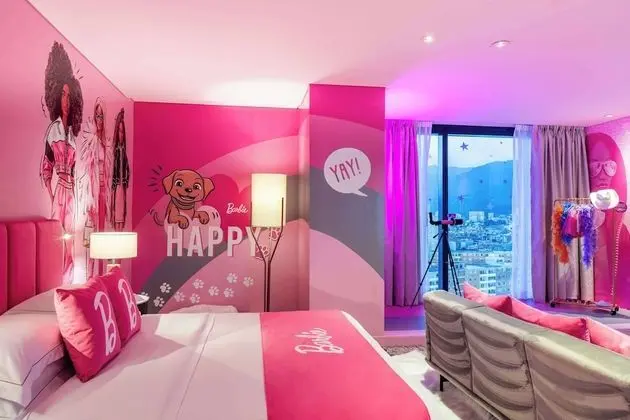 Stüdyo Süit, 1 En Büyük (King) Boy Yatak, Köşe (Barbie Themed)