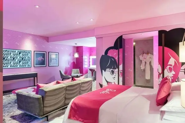 Stüdyo Süit, 1 En Büyük (King) Boy Yatak, Köşe (Barbie Themed)