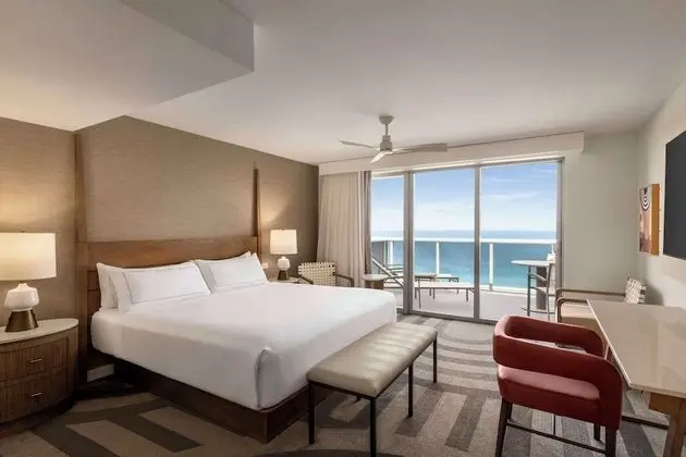 Premium Oda, 1 En Büyük (King) Boy Yatak, Balkon, Okyanusa Sıfır