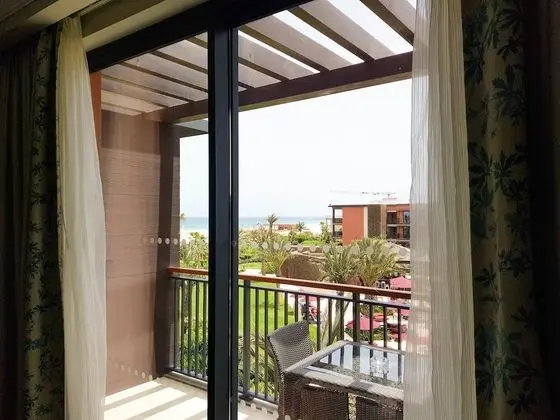 Room, 2 Double Beds, Partial Sea View