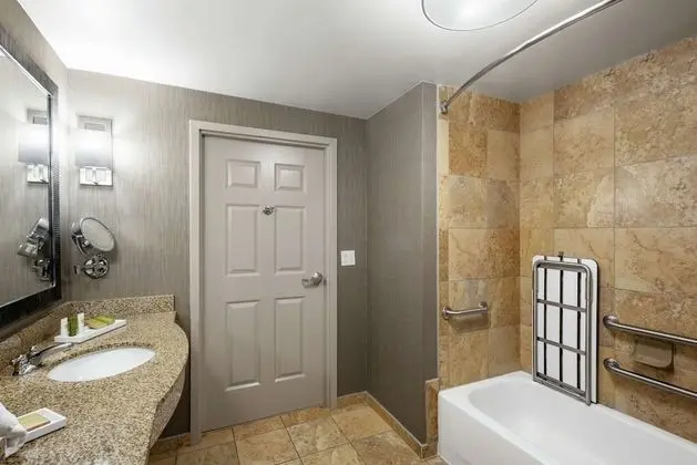 One King Bed, with Bathtub, Accessible
