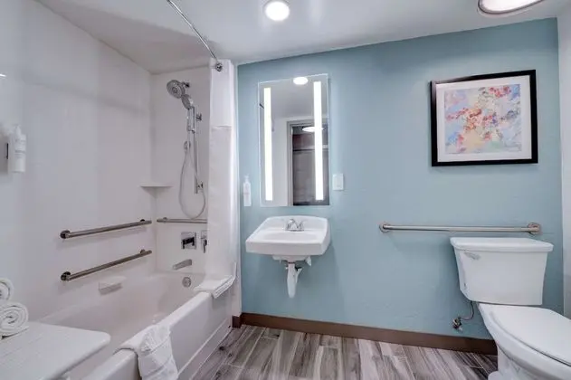 Oda, 2 Büyük (Queen) Boy Yatak, Engellilere Uygun (Bathtub)
