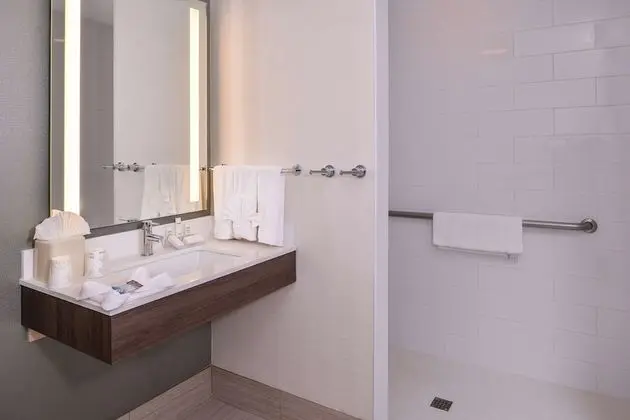Oda, 1 En Büyük (King) Boy Yatak, Engellilere Uygun (Roll-in Shower)