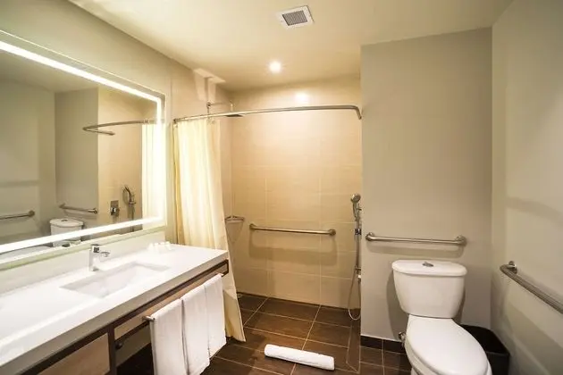 Oda, 1 En Büyük (King) Boy Yatak, Engellilere Uygun (Mobility & Hearing, 3x3 Shower)