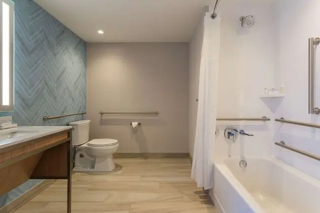 Oda, 1 En Büyük (King) Boy Yatak, Engellilere Uygun, Küvet