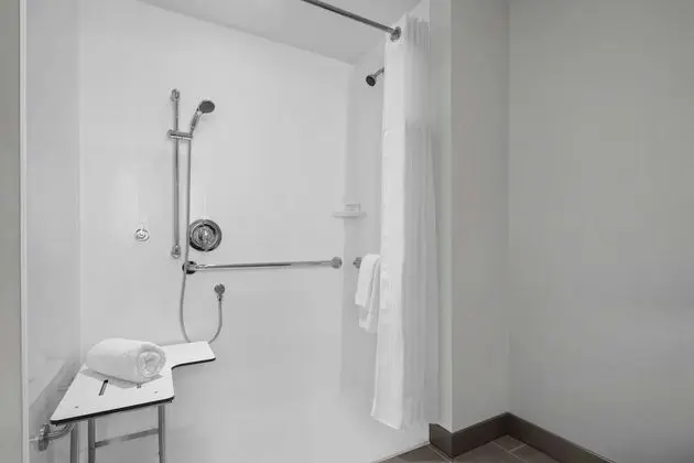 Oda, 1 En Büyük (King) Boy Yatak, Engellilere Uygun (Roll-In Shower, Mobility & Hearing)