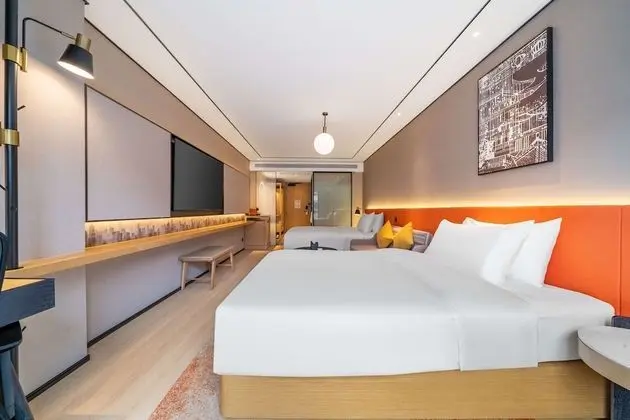 Deluxe Oda, 2 Çift Kişilik Yatak, Balkon